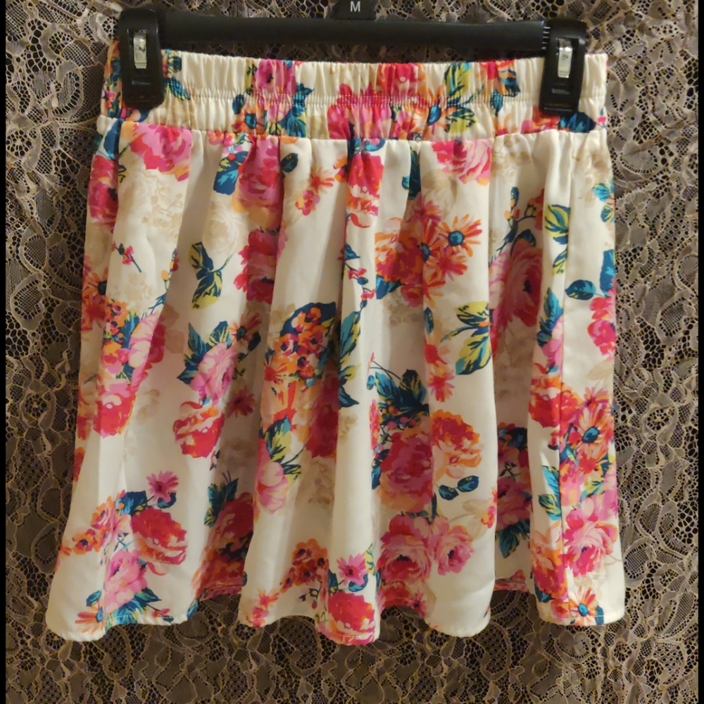 Floral skirt